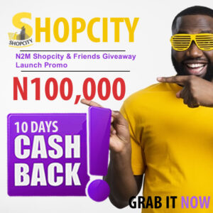 100k 12days Cashback Promo Across All Shopcity Departments
