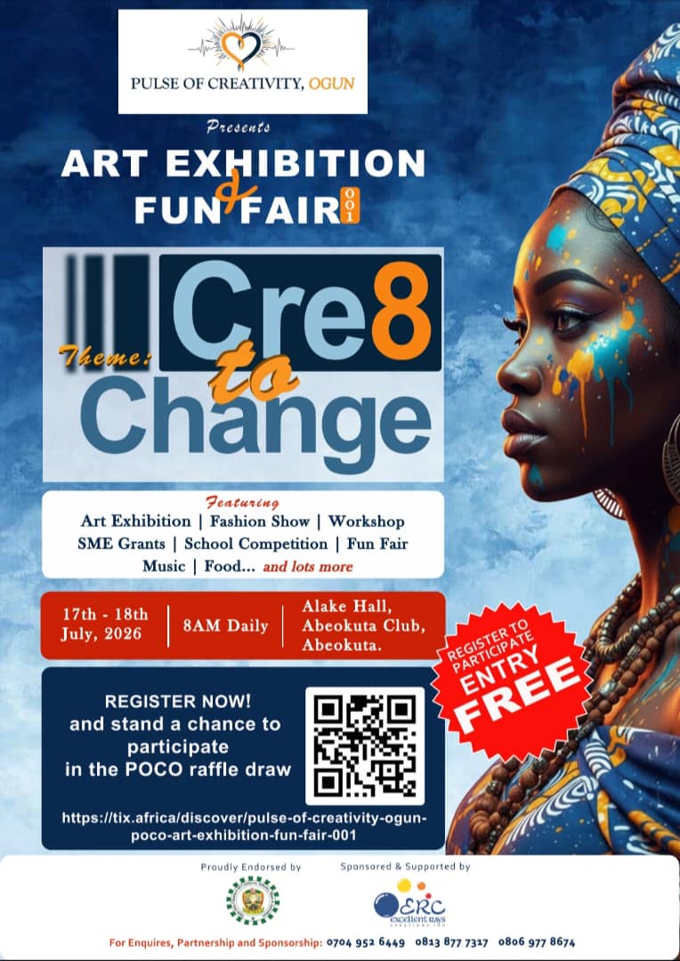 Cre8 To Change: Exclusive Art Exhibition And Funfair