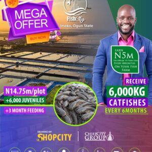 Fishcity Farm Estates 6,000+ Fishes, 600sqm Gold Plot Pre-Launch Promo, Earn 200%+ Yearly