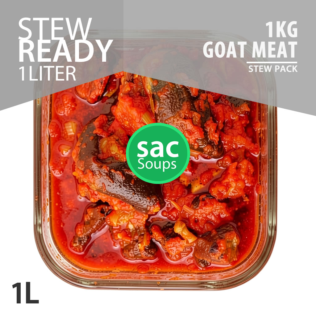 Exclusive: 1Liter of Delicious 1kg Goat Meat Stew