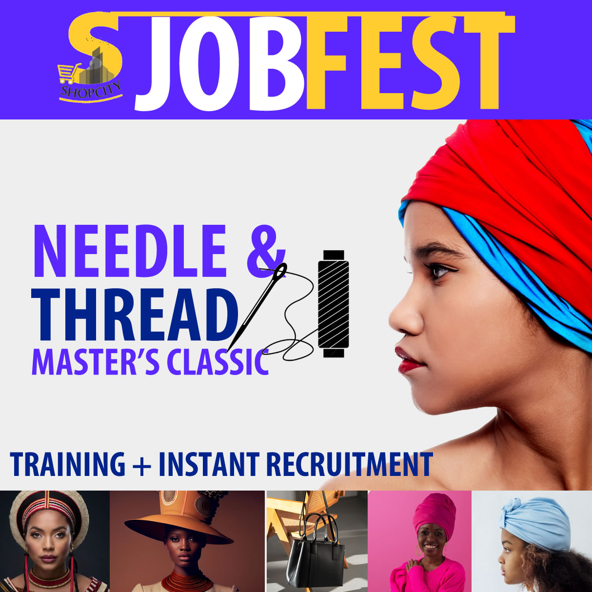 Shopcity Needle & Thread Craft Festival, Training + Job Recruitment Event