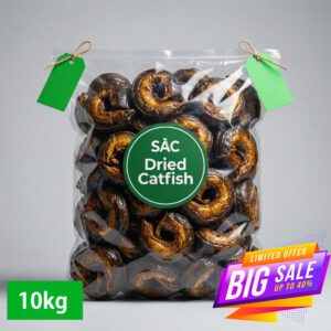 10KG Oven Dried Premium Catfish, Stone free, Export Quality